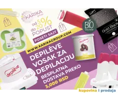 DEPILEVE VOSAK ZA DEPILACIJU – OPREMA ZA KOZMETIČKE SALONE