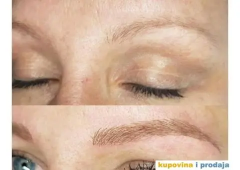 Obrve- microblading - 1/4