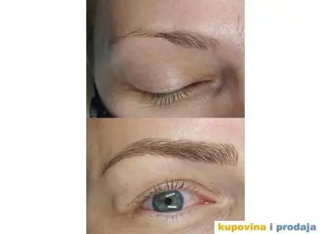 Obrve- microblading - 3/4