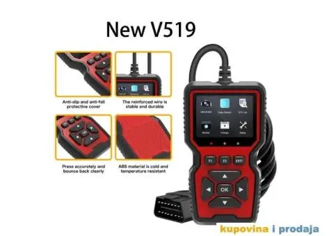 NOVO- V519 OBD2 Auto Dijagnostika - 13/15