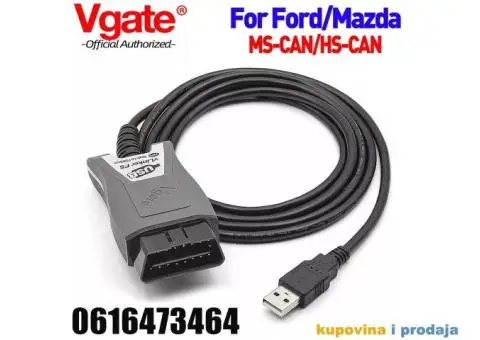 NOVO Vgate ELM327 vLinker FS OBD2 auto dijag za Ford, Mazdu - 1/14