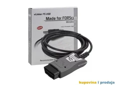 NOVO Vgate ELM327 vLinker FS OBD2 auto dijag za Ford, Mazdu - 7/14