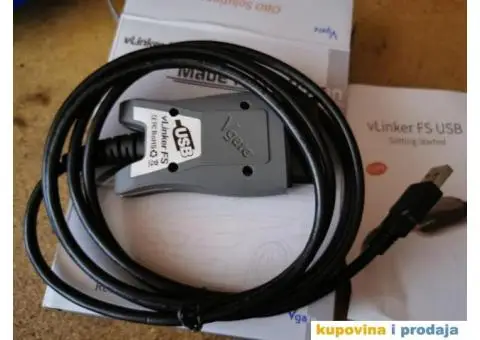 NOVO Vgate ELM327 vLinker FS OBD2 auto dijag za Ford, Mazdu - 8/14