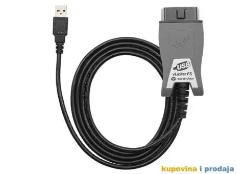 NOVO Vgate ELM327 vLinker FS OBD2 auto dijag za Ford, Mazdu - 12/14