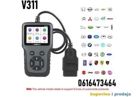 NOVO- V311 OBD2 Auto Dijagnostika - 1/14