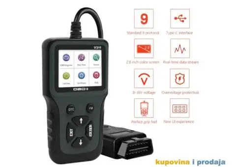 NOVO- V311 OBD2 Auto Dijagnostika - 5/14