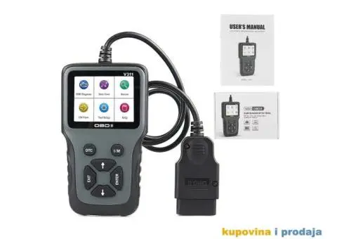 NOVO- V311 OBD2 Auto Dijagnostika - 13/14