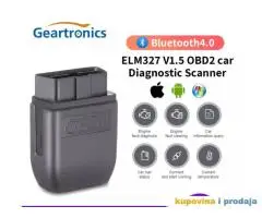 ELM327 V1.5 OBD2 Bluetooth Dijagnostika za IOS Android