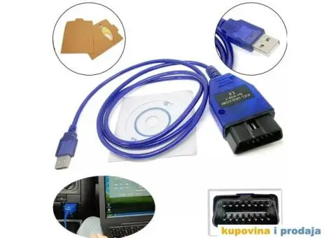 USB VAG-COM 409.1, OBD2 KKL VW, Audi, Škoda,Seat - 3/13