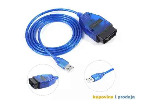 USB VAG-COM 409.1, OBD2 KKL VW, Audi, Škoda,Seat - 8/13