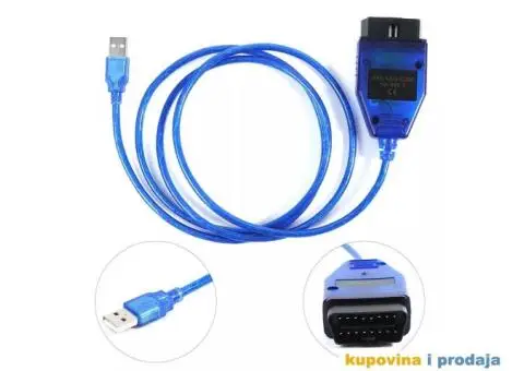 USB VAG-COM 409.1, OBD2 KKL VW, Audi, Škoda,Seat - 12/13