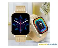 Ženski Bluetooth Smart Watch - Gold Narukvica