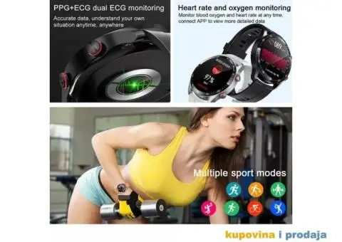 HW20 Bluetooth Smart Watch ECG+PPG Bluetooth poziv - 5/15