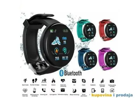 V6 Smart Sat Bluetooth Fitness Sportski Tracker - 1/14