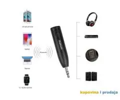 Bluetooth Wireless Receiver Aux Adapter Hands Free - 1