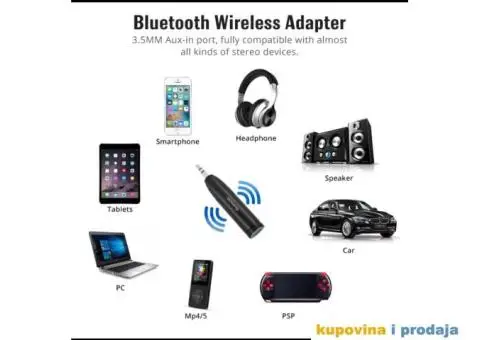 Bluetooth Wireless Receiver Aux Adapter Hands Free - 2/13