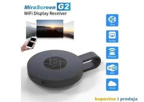 Mirascreen G2 Adapter HDMI WiFi Display, DLNA - 3/15