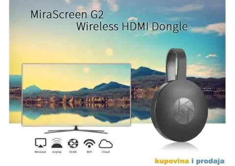 Mirascreen G2 Adapter HDMI WiFi Display, DLNA - 7/15