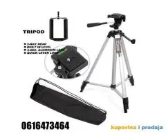 Tripod / Stativ 135 cm Torba i Držač za mobilni telefon