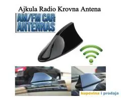 Ajkula Shark Krovna Auto Radio FM Antena