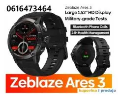 Novo- Zeblaze Ares 3 Bluetooth Smartwatch, Pozivi