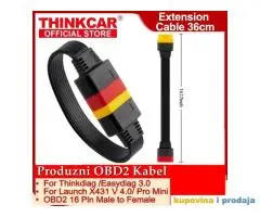 OBDII produžni kabel 36 cm za Thinkcar