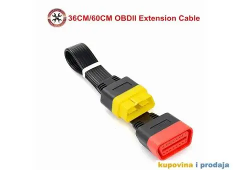 OBDII produžni kabel 36 cm za Thinkcar - 10/12