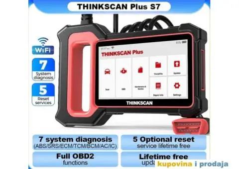 THINKSCAN PLUS S7 - OBD2 Auto Dijagnostika - 1/15