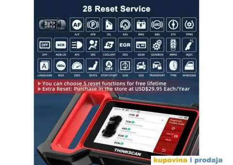 THINKSCAN PLUS S7 - OBD2 Auto Dijagnostika - 4/15