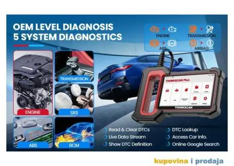 THINKSCAN PLUS S7 - OBD2 Auto Dijagnostika - 7/15