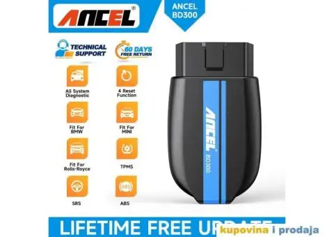 ANCEL BD300 Bluetooth OBD2 za BMW grupu vozila Mini, Rolls Royce - 1/15