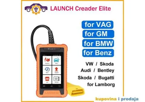 LAUNCH X431 Elite Full OBD2 GM / BMW / Audi / Benz - 4/15