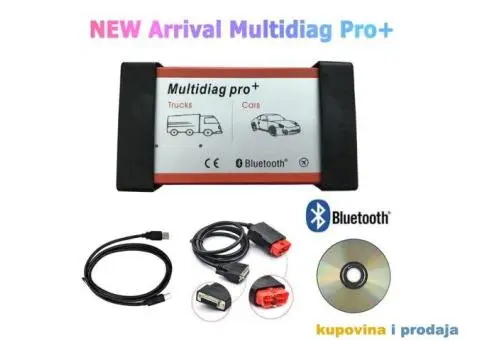 1 Ploča Bluetooth MultiDiag Pro + CDP 2021.11 - 11/15