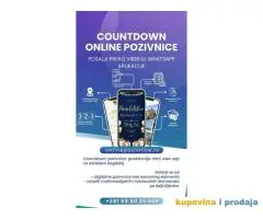 Online Pozivnice CountDown