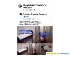 Apartmani za domaće i strane firme Vršac i Pančevo - 1