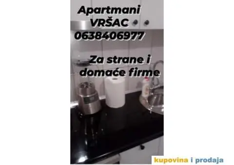 Apartmani za domaće i strane firme Vršac i Pančevo - 3/14