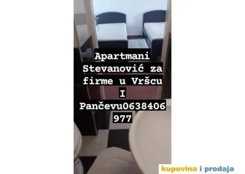 Apartmani za domaće i strane firme Vršac i Pančevo - 14/14