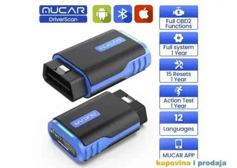 Mucar Driverscan Bluetooth OBD2 Dijagnostika - 1/15