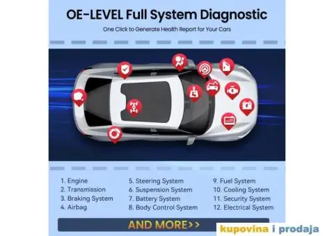 Mucar Driverscan Bluetooth OBD2 Dijagnostika - 9/15