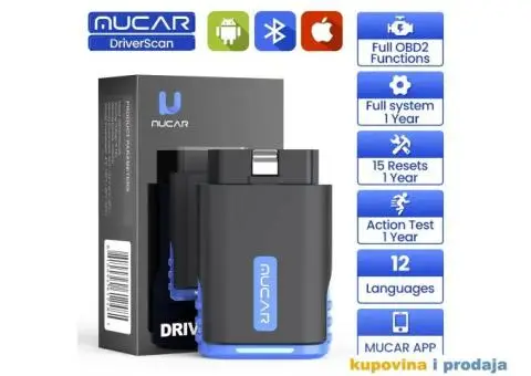 Mucar Driverscan Bluetooth OBD2 Dijagnostika - 15/15