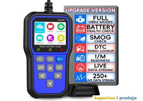 YM319 OBDII+EOBD+CAN Auto Dijagnostika - 2/15