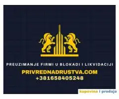 Preuzimanje firmi u blokadi i likvidaciji