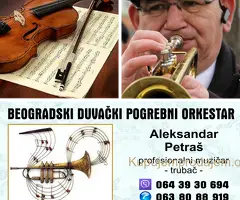 Solo truba,violina,hor ili orkestar za sahrane pogrebe