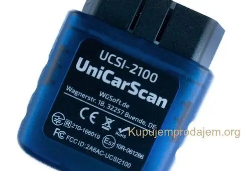 UniCarScan UCSI-2100 OBD2 Bluetooth za BimmerCode i MotoScan - 1/15