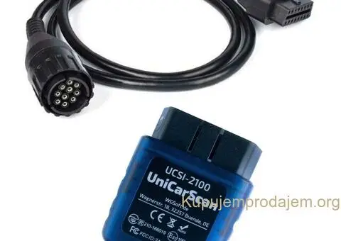 UniCarScan UCSI-2100 OBD2 Bluetooth za BimmerCode i MotoScan - 7/15