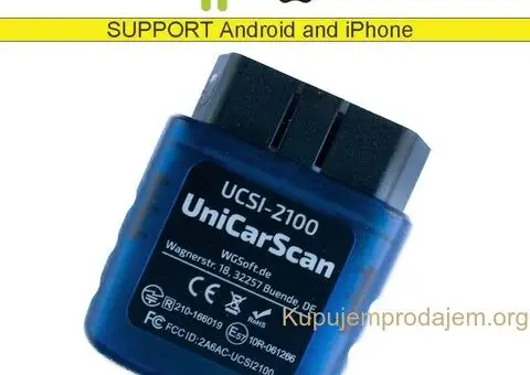 UniCarScan UCSI-2100 OBD2 Bluetooth za BimmerCode i MotoScan - 15/15