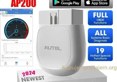 AUTEl Maxi AP200 OBD2 Bluetooth iOS/Android Dijagnostika - 1/15